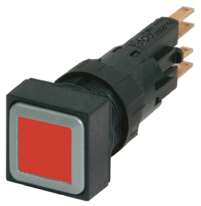 Eaton RMQ16 Series Red Maintained Push Button, 16mm Cutout, IP65