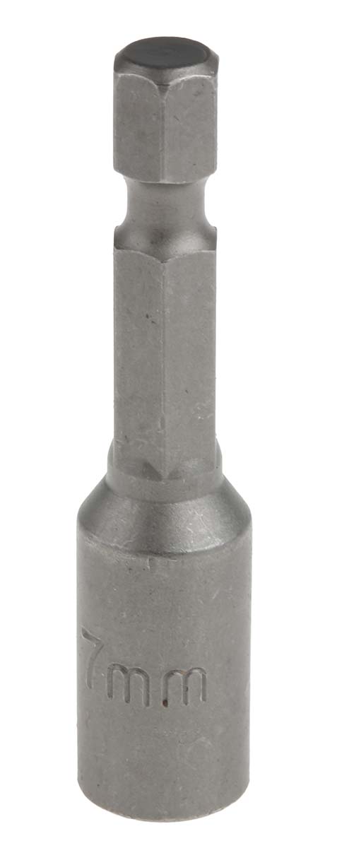 RS PRO Hexagon Socket Screwdriver Bit, 7 mm Tip