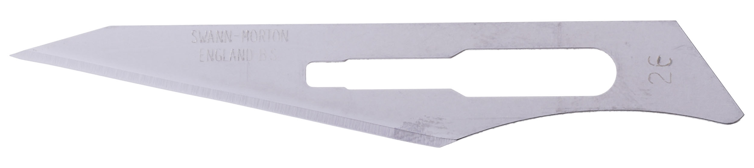 Swann-Morton Carbon Steel Scalpel Blade, 100 per Package