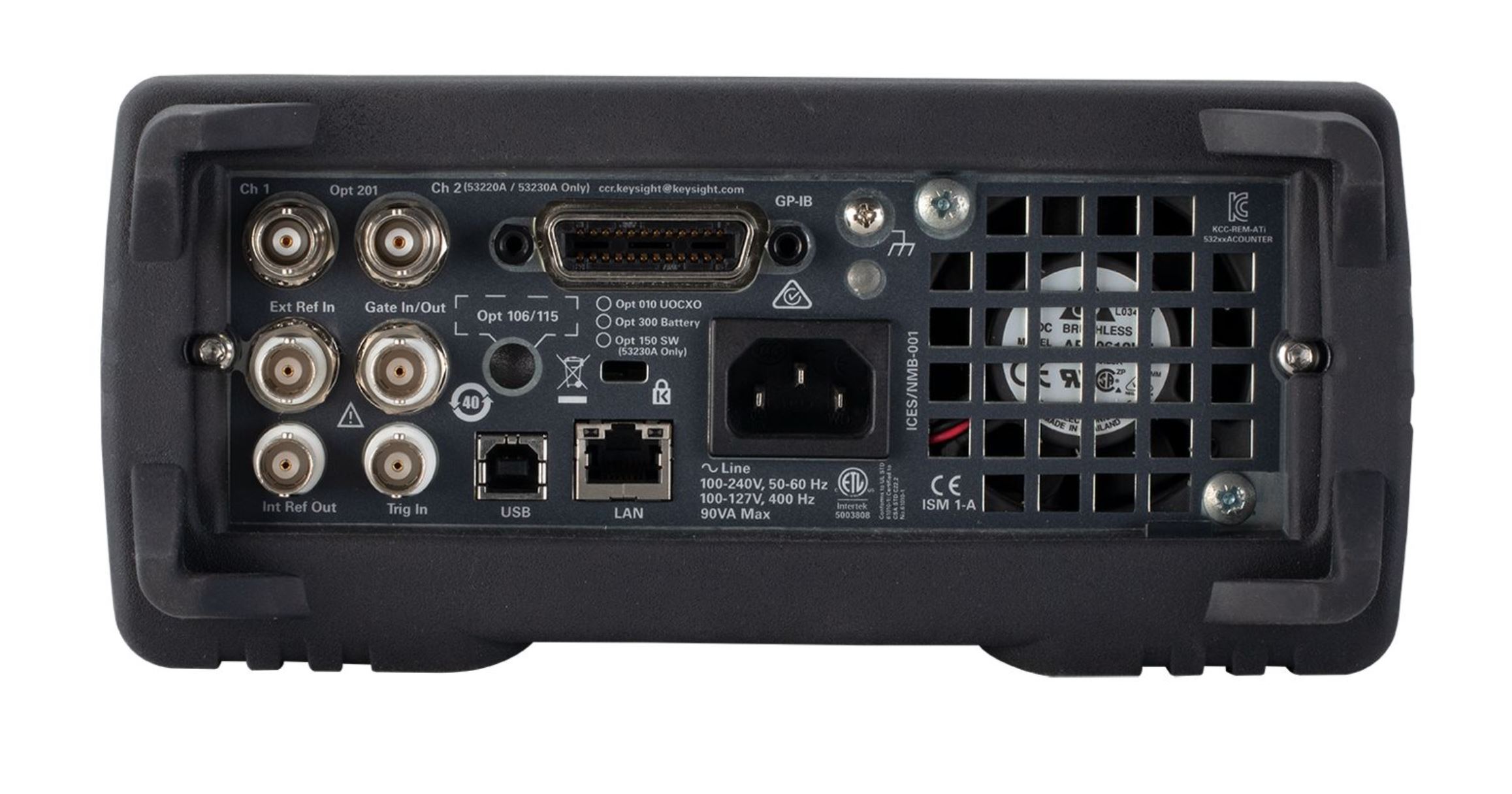 Keysight Technologies 53220A Frequency Counter, 350MHz Max, 12 digits/s Resolution