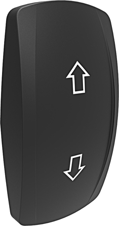 Carling Technologies, Rocker Switch Lens, Laser Etched Actuator, For Use With V Series Sealed Rocker Switches, White