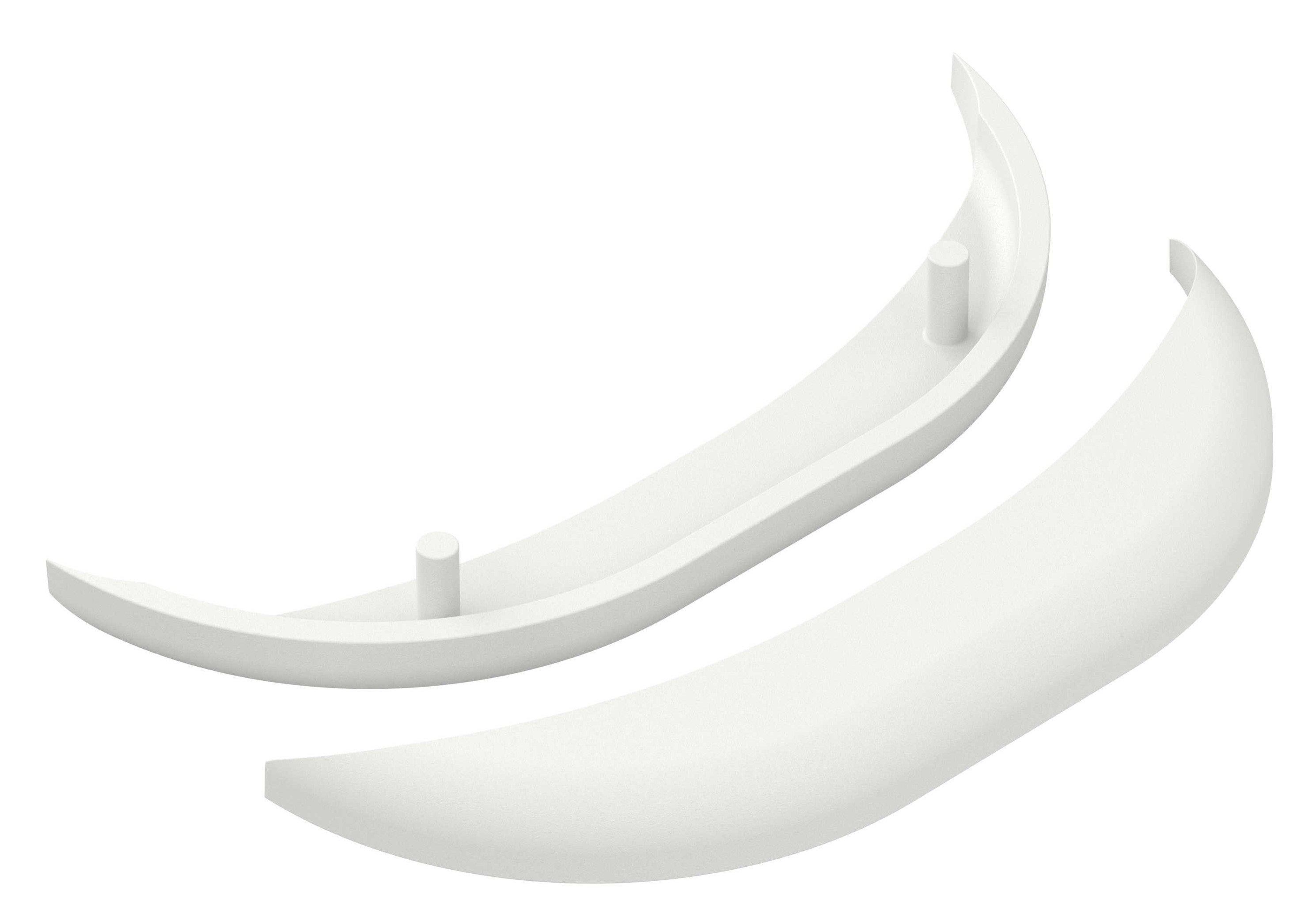RS PRO ABS Cover for Use with Enclosure, 25 x 92 x 57.2mm