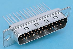 HARTING 50 Way Panel Mount D-sub Connector Plug, 2.76mm Pitch