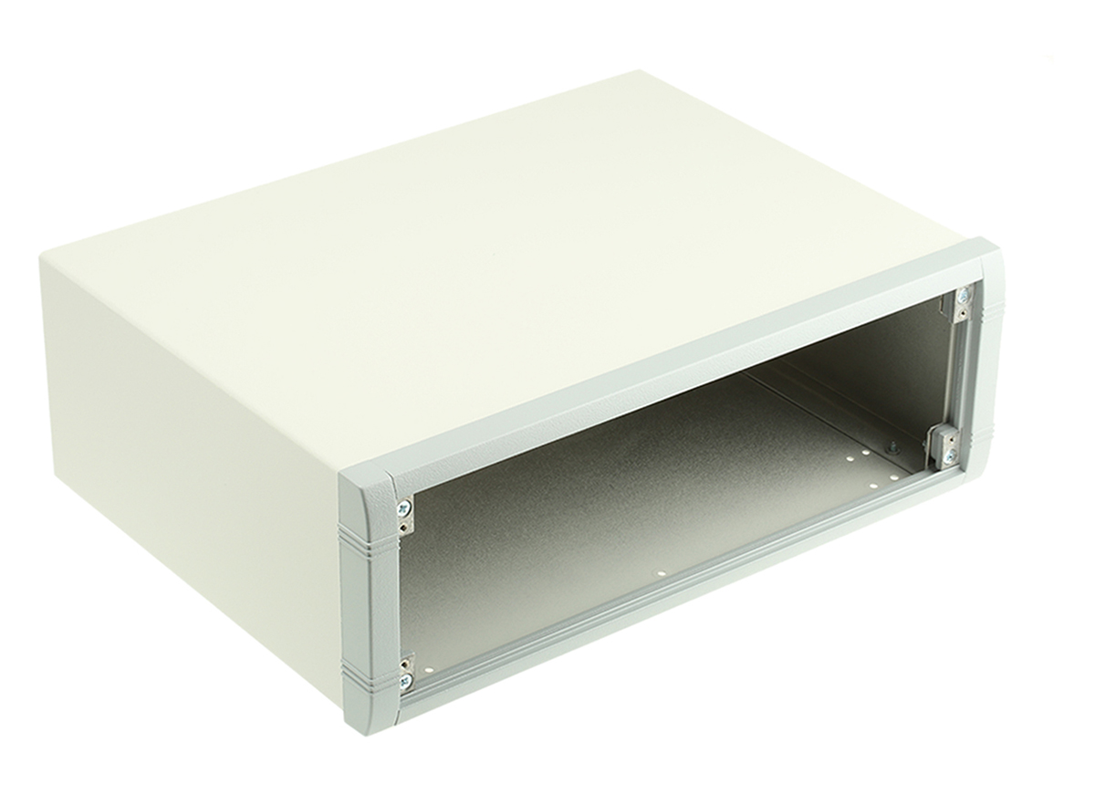 METCASE Unimet Grey Aluminium Instrument Case, 260 x 350 x 120mm