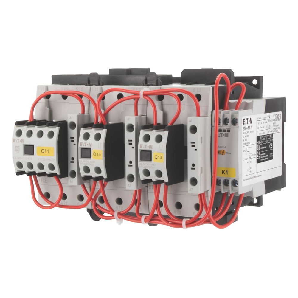 Eaton Star Delta Starter, Star Delta, 55 kW, 110 → 120 V ac, 3 Phase, IP20