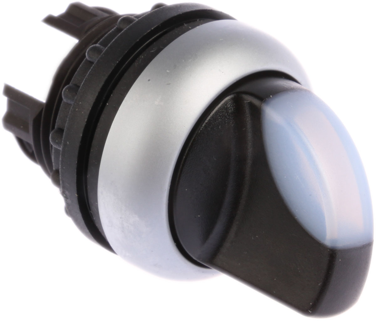 Eaton RMQ Titan Series 2 Position Selector Switch Head, 23mm Cutout, White Handle