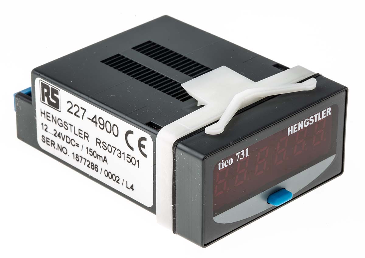 Hengstler TICO 731 Counter, 6 Digit LED, 7.5kHz, 12 → 24 V dc