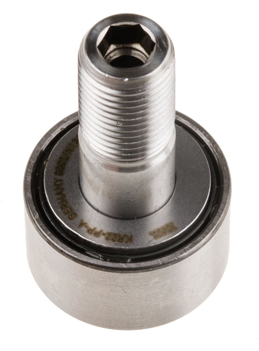 Stud Cam Follower KR22-PP-A, 10mm ID, 22mm OD