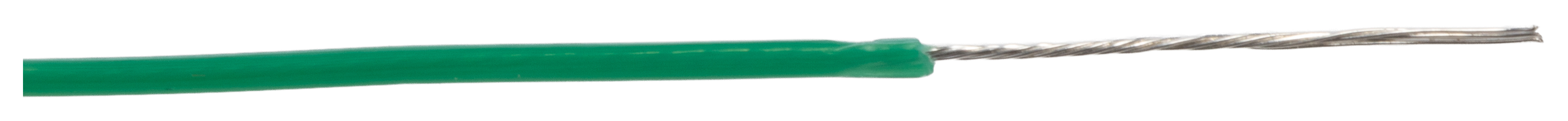 Alpha Wire Hook-up Wire TEFLON Series Green 0.06 mm² PTFE Equipment Wire, 30 AWG, 7/0.10 mm, 30m, PTFE Insulation, 5851