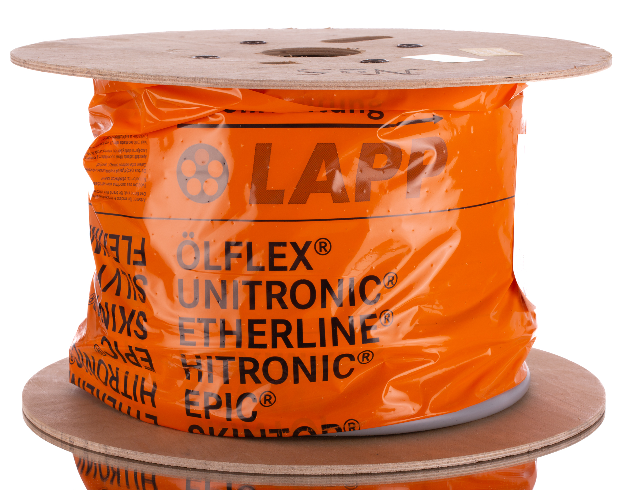 Lapp ÖLFLEX CONTROL TM Control Cable, 25 Cores, 1 mm² CSA 18 AWG, Unscreened, 50 m, Grey Polyvinyl Chloride Sheath