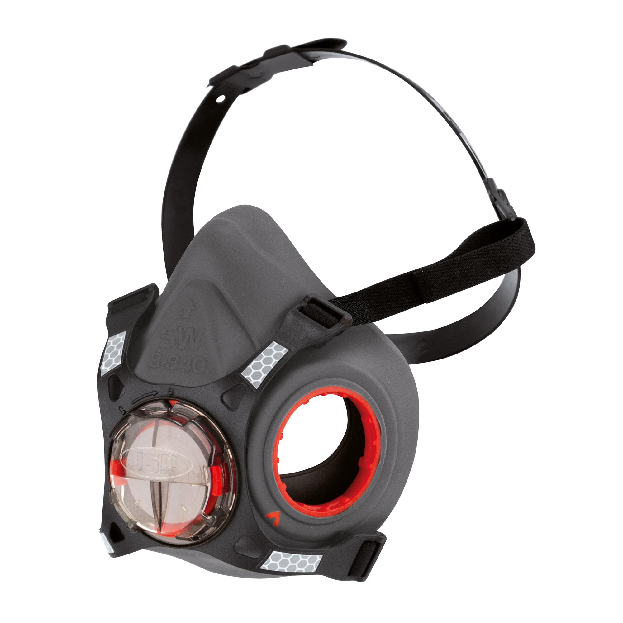 JSP BHG Series Half-Type Respirator Mask, Size Short-Wide