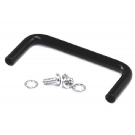 Hammond Black Powder Coating Steel Drawer Handle 55 mm Height, 25mm Width, 5mm Length