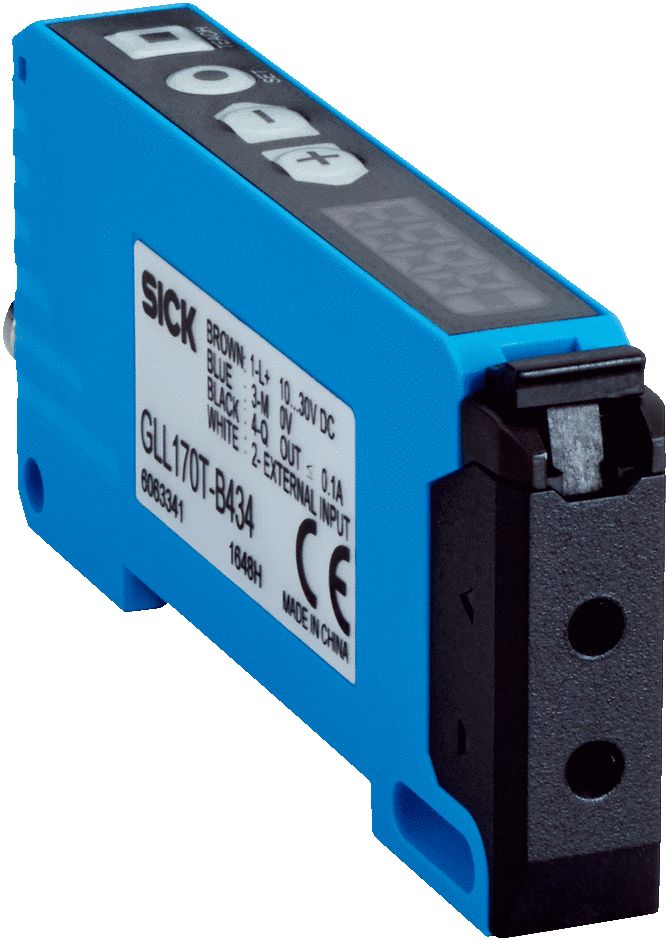 SICK Glass, Plastic Fibre Optic Sensor 0 to 400 (Proximity System) mm, 0 → 1320 (Through-Beam System) mm, NPN,