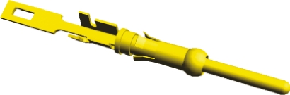 TE Connectivity Male Solder Circular Connector Contact, Contact Size 16
