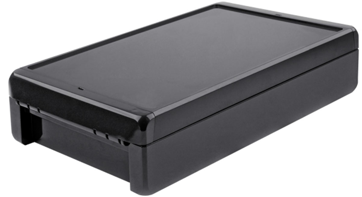 Bopla Bocube Series Graphite Grey Polycarbonate V0 Enclosure, IP66, IP68, IK07, Graphite Grey Lid, 271 x 170 x 60mm