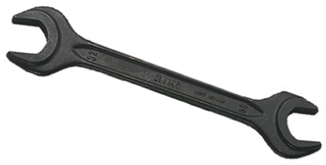 Bahco Double Ended Open Spanner, 6mm, Metric, Double Ended, 96 mm Overall