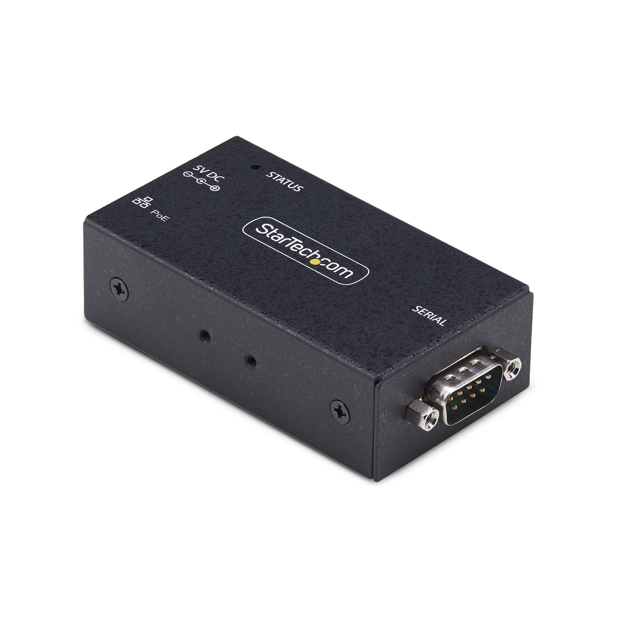 StarTech.com Serial Device Server, 1 Ethernet Port, 1 Serial Port, Serial Interface, 921.6kbps Baud Rate