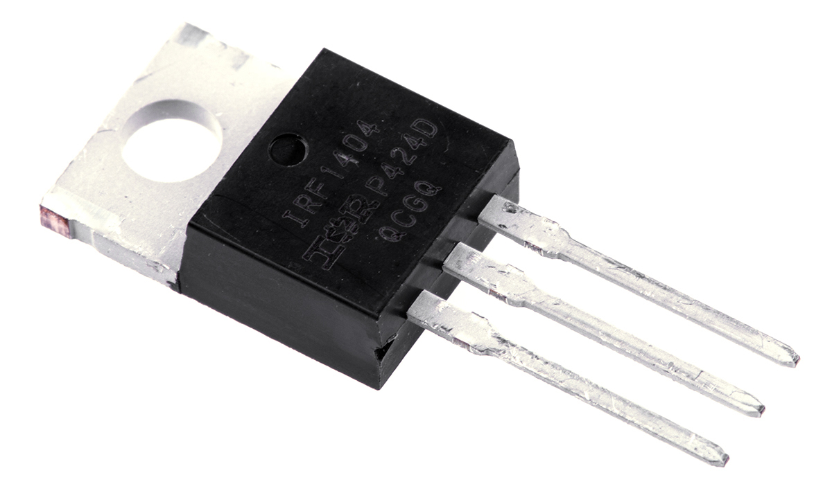 Infineon HEXFET Type N-Channel Power MOSFET, 202 A, 40 V Enhancement, 3-Pin TO-220AB IRF1404PBF