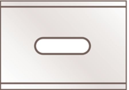 MARTOR Steel Flat Safety Knife Blade 18.5 mm, 10 per Package