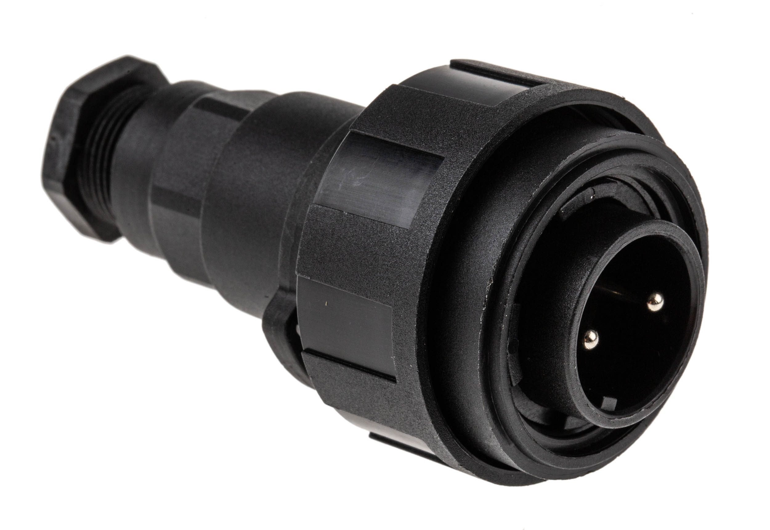 Bulgin Circular Connector, 2 Contacts, Cable, Standard Connector, Plug, Male, IP68, Standard Buccaneer Series