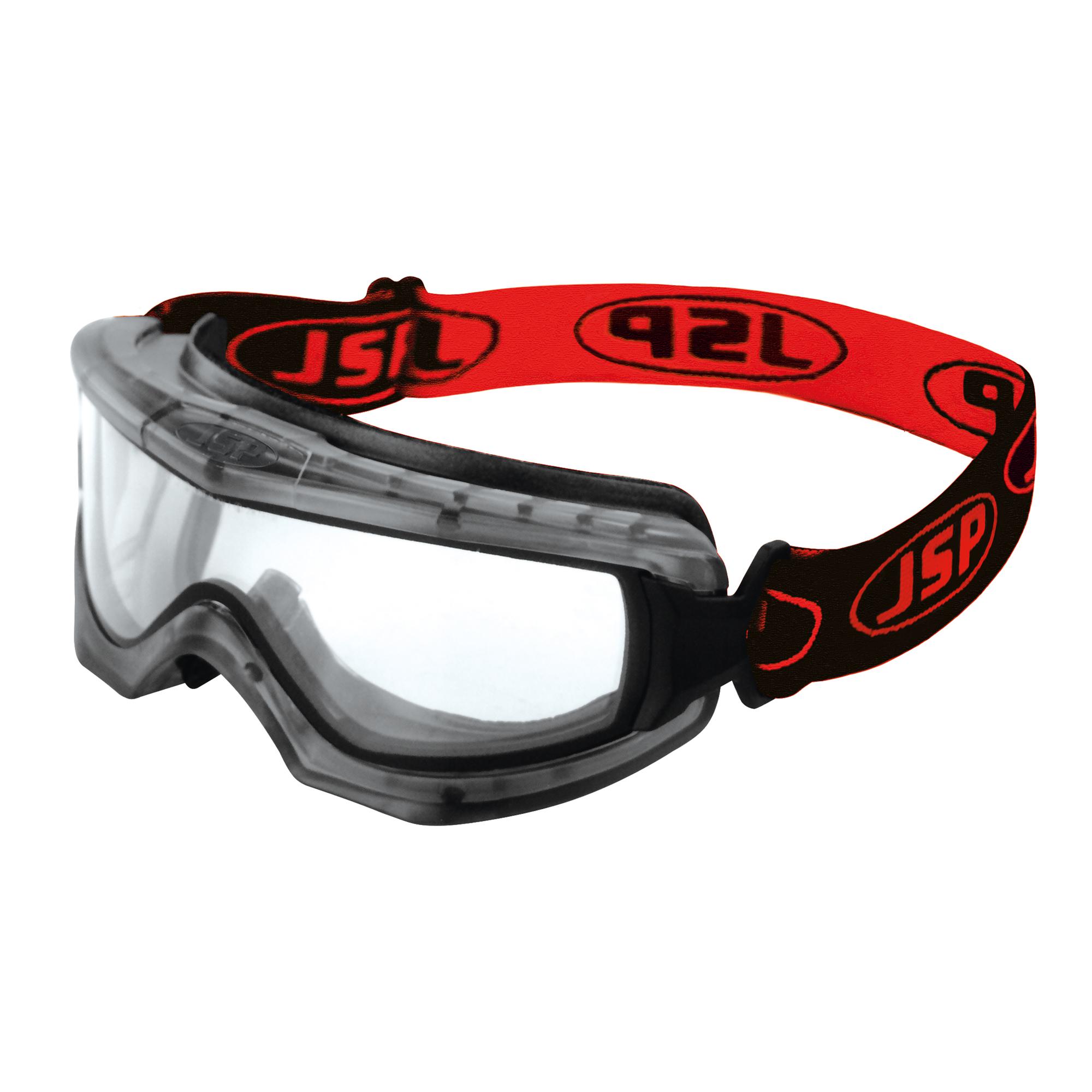 JSP EVO Anti-Mist Safety Goggles with Clear Lenses