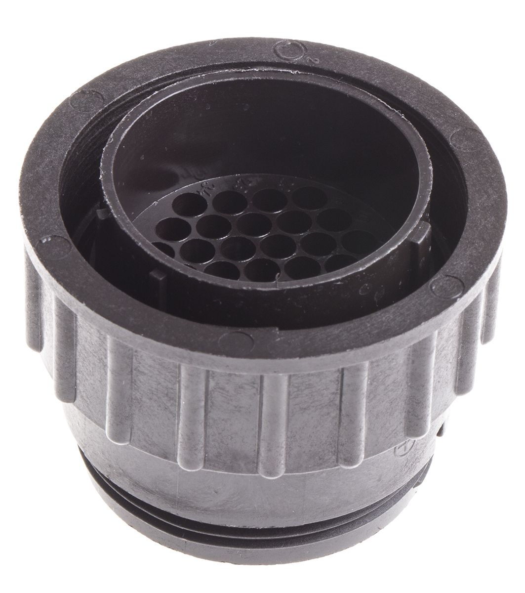 TE Connectivity Circular Connector, 37 Contacts, Cable, Socket, Male, CPC Series