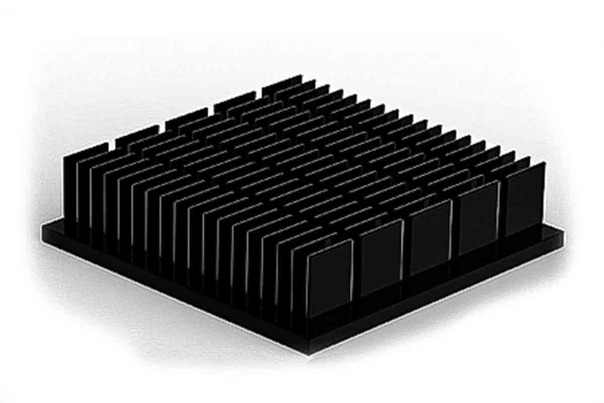 SPREADFAST Heatsink, Universal Square Alu, 45 x 45 x 11mm