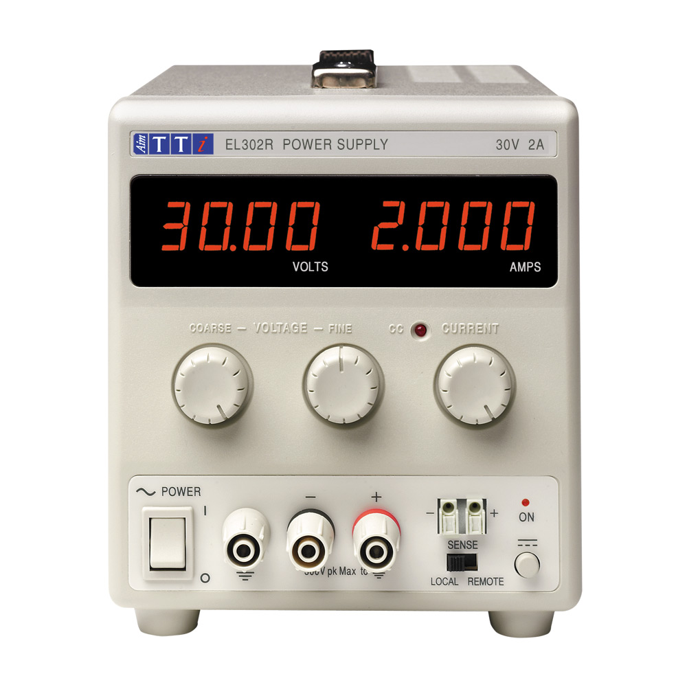 Aim-TTi EL-R Series Digital Bench Power Supply, 0 → 30V, 0 → 2A, 1-Output, 60W