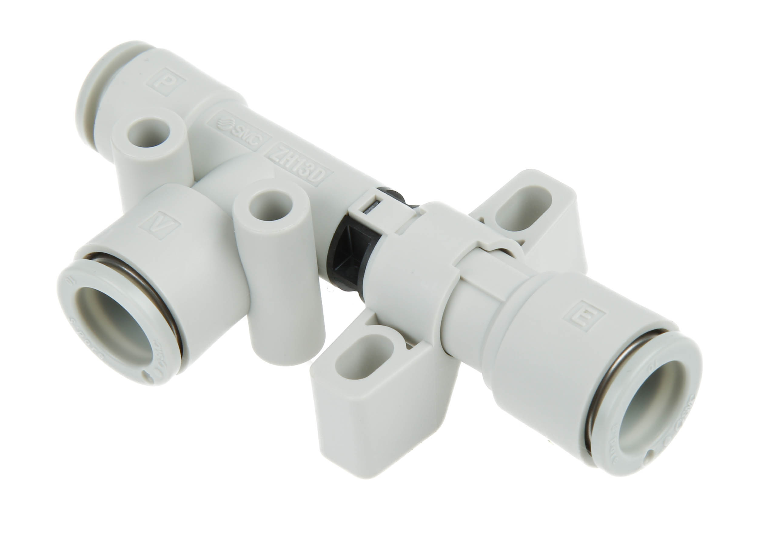 SMC Vacuum Generator, 1.3mm nozzle , -48kPa 78L/min, ZH series