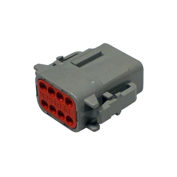 Deutsch DTM 8-way Automotive Connector Backshell Housing, DTM06-08SA