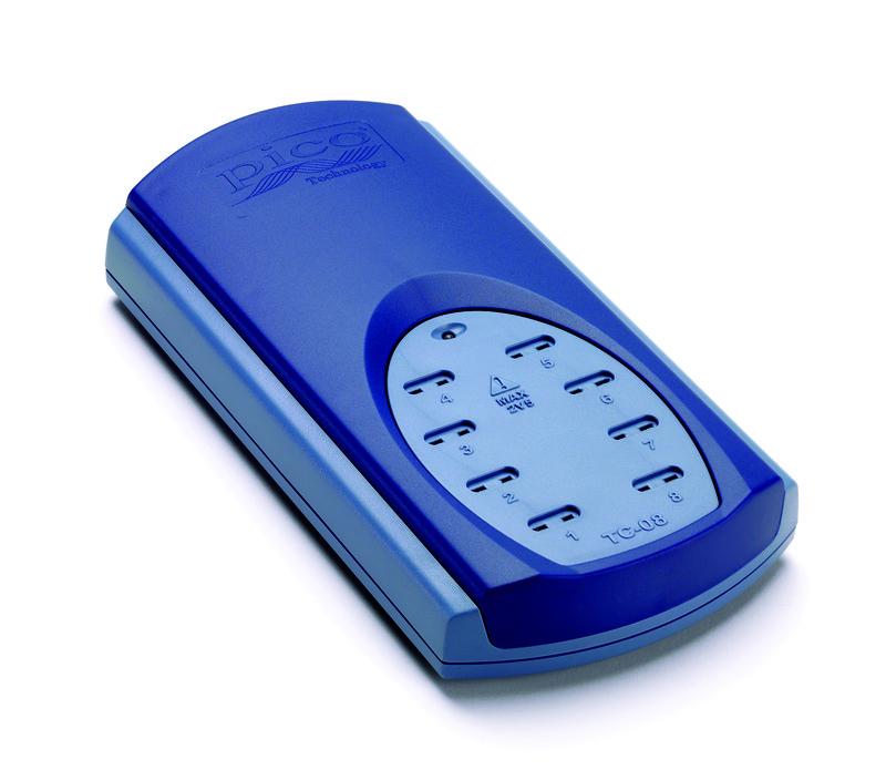 Pico Technology USB TC-08 Temperature Data Logger, USB, 8 Input Channel(s) - UKAS Calibration