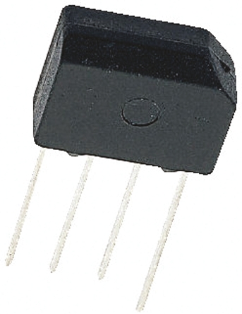 Vishay Bridge Rectifier, 4A, 1000V, 4-Pin