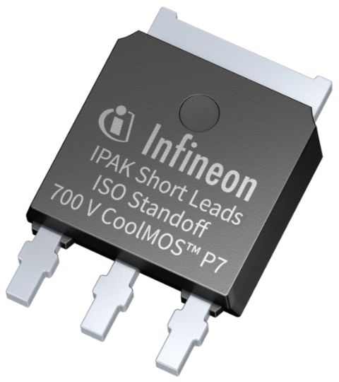 Infineon CoolMOS P7 Type N-Channel MOSFET & Diode, 9.4 A, 700 V Enhancement, 3-Pin TO-251