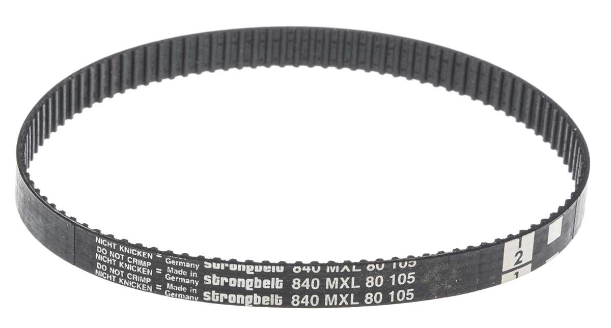 RS PRO Timing Belt, 105 Teeth, 213.36mm Length, 6mm Width