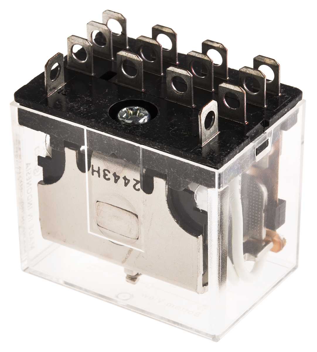 Omron Plug In Power Relay, 230V ac Coil, 10A Switching Current, 4PDT
