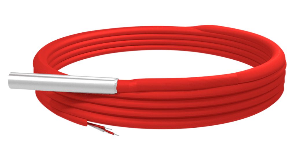 Emko PT100 Temperature Sensor, 6mm Dia, 50mm Long, Class B +200°C Max