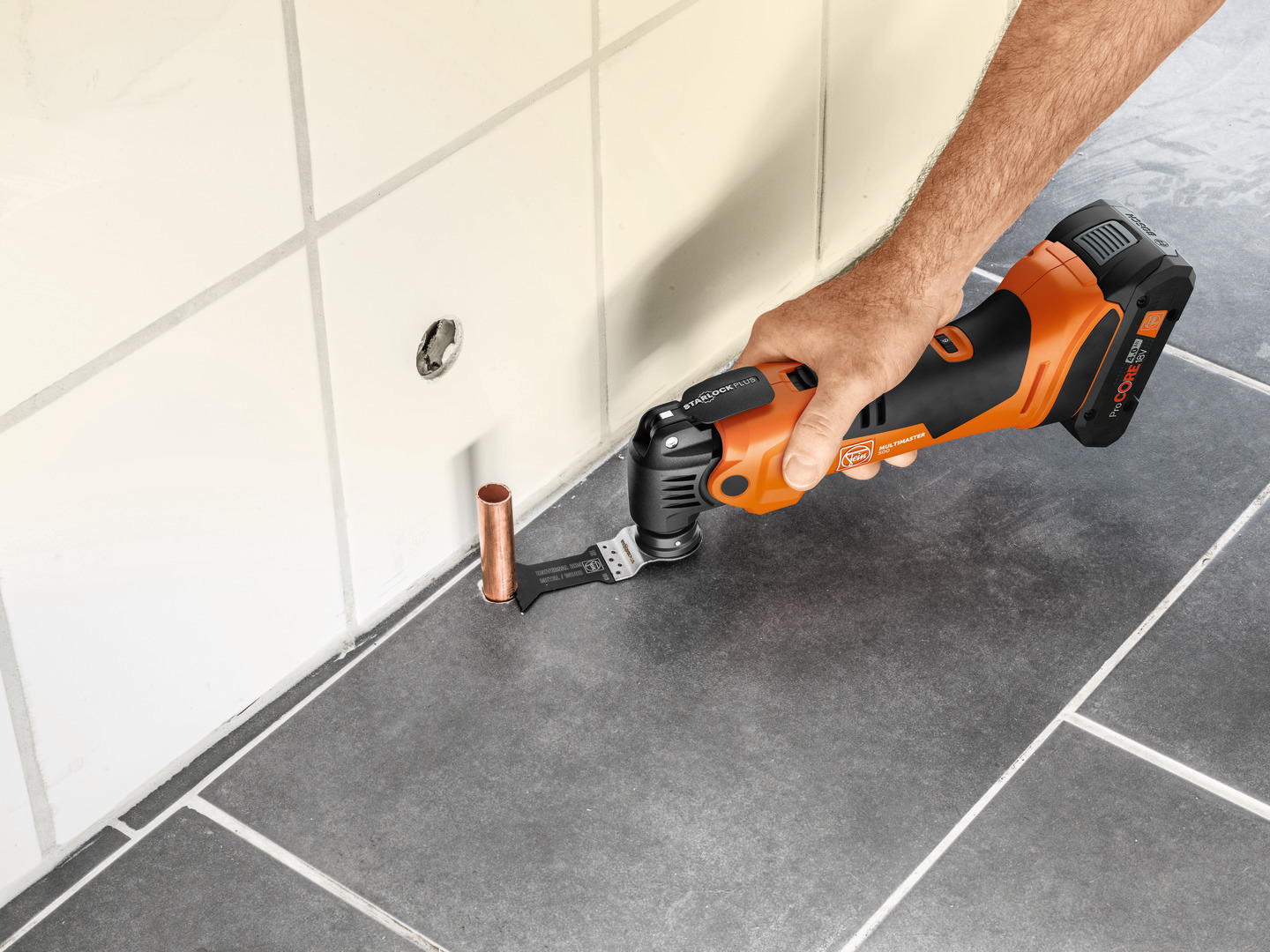 FEIN AMM 500 PLUS TOP 4AH AS Cordless Multi Cutter, Cordless