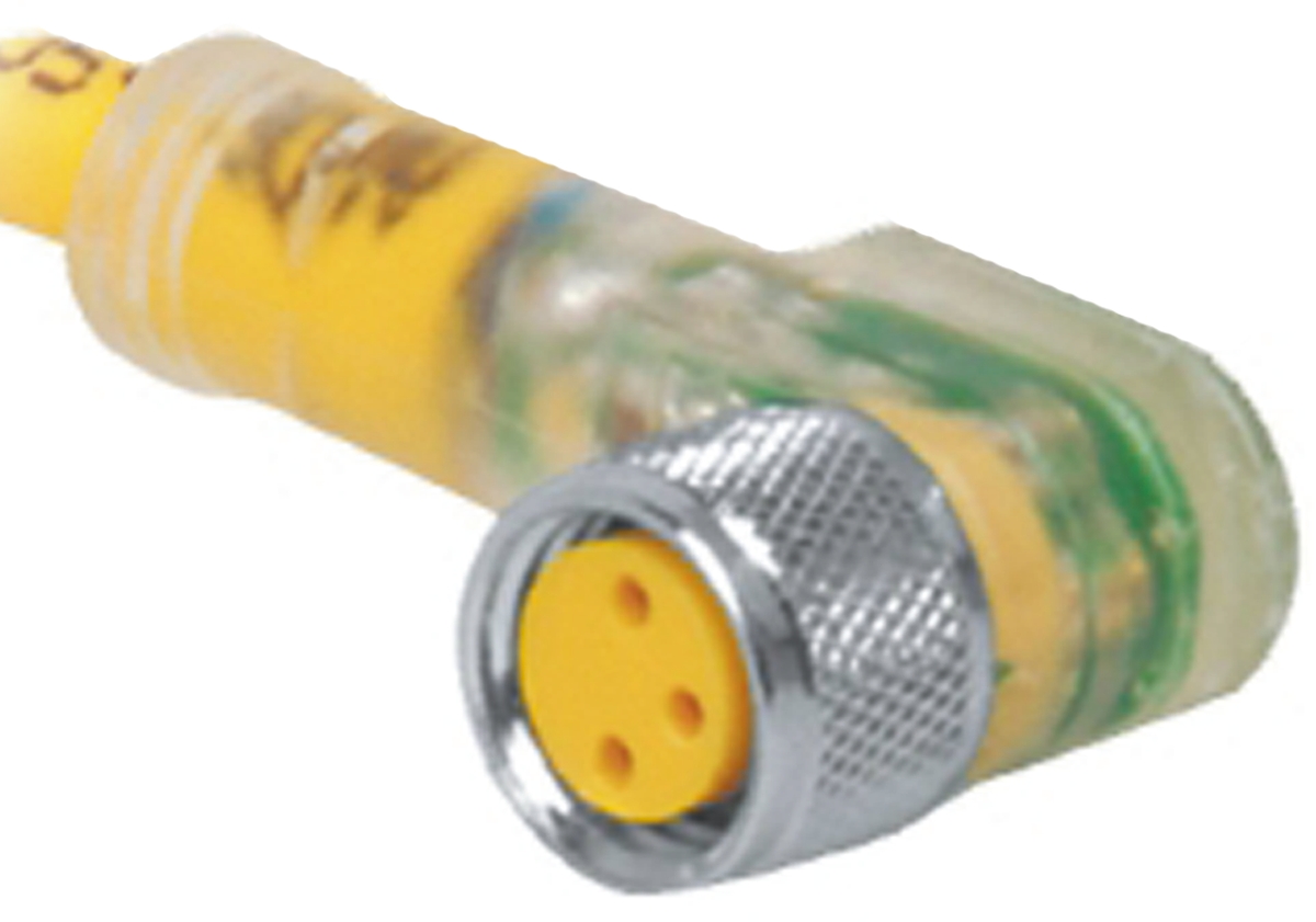 Turck Female 3 way M8 to Free End Sensor Actuator Cable, 3 m