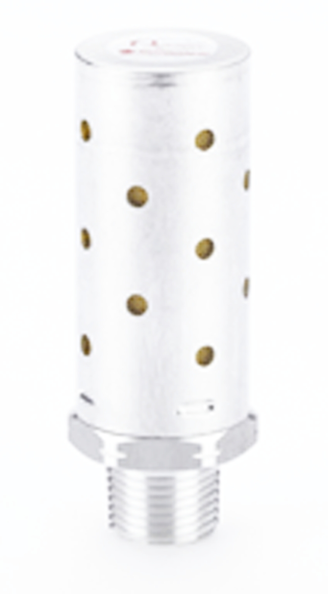 Norgren MB Aluminium, Brass 20bar Pneumatic Silencer, Threaded, R 1 Male
