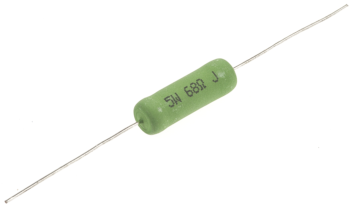 TE Connectivity 68Ω Wire Wound Resistor 5W ±5% EP5W68RJ
