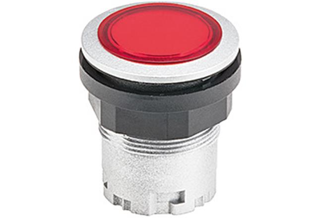 HARTING White Pilot Light Head, 22.3mm Cutout Har-Light Series