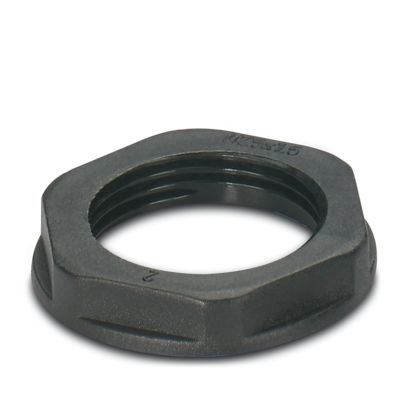 Phoenix Contact Black Polyamide Cable Gland Locknut, M25mm Thread