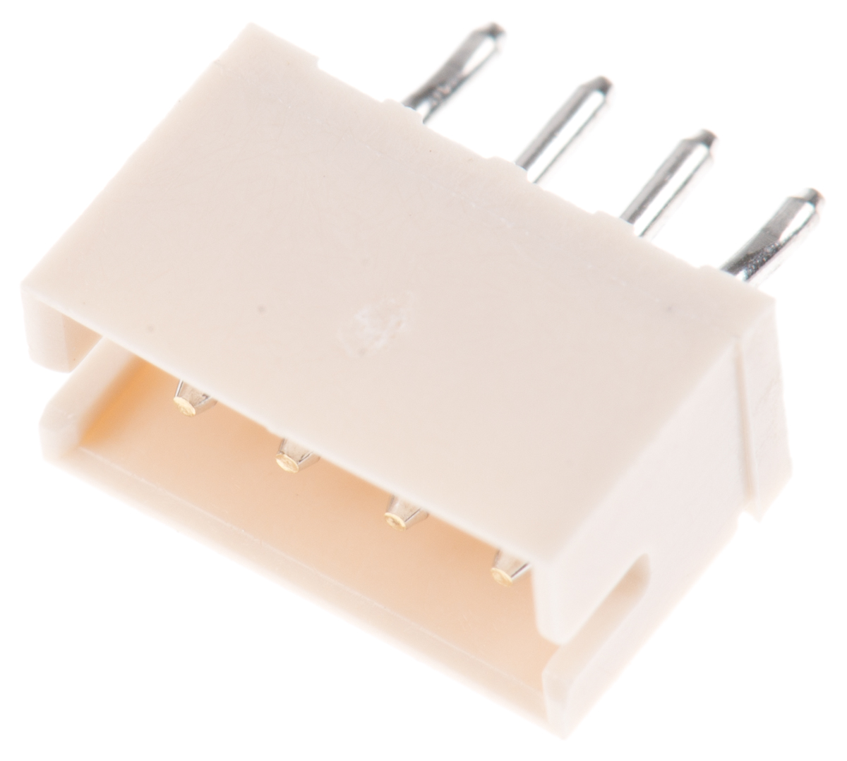 JST ZH Series Top Entry Through Hole PCB Header, 4 Contact(s), 1.5 mm Pitch, 1 Row, Shrouded
