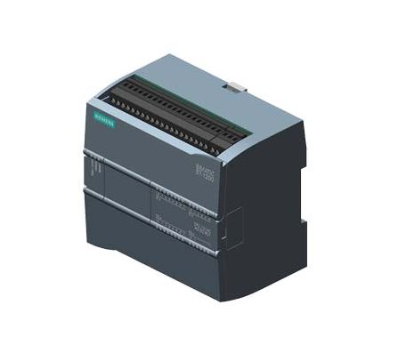 Siemens SIPLUS S7-1200 CPU 1214C Series PLC CPU for Use with SIPLUS S7-1200, Relay Output, 16-Input, Analog Input