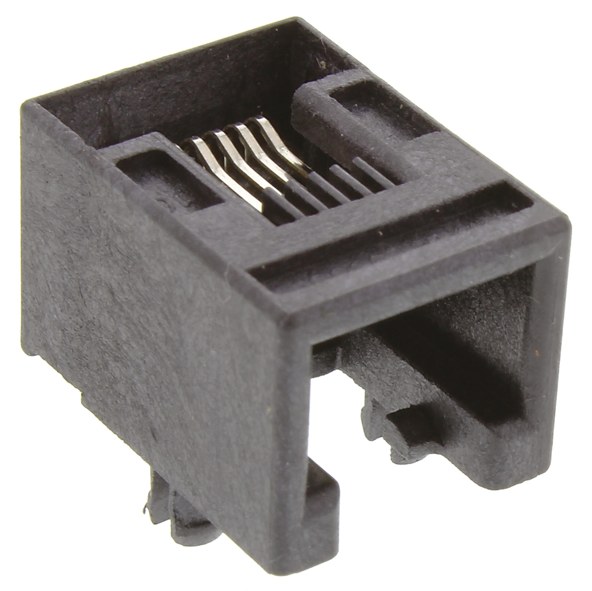 Molex 95501 Series Female RJ12 Connector, Through Hole, UTP Shield Right Angle 6P/6C -Way