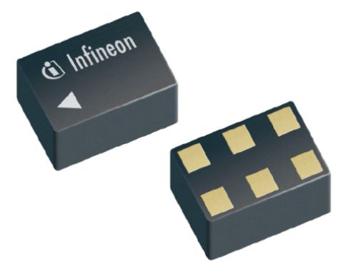 BGA123N6E6327XTSA1 Infineon, RF Amplifier Low Noise, 21.2 dB 1615 MHz, 6-Pin PG-TSNP-6