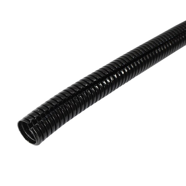 NEMIQ Flexible Conduit, 16.6mm Nominal Diameter, Polyamide 6, Black