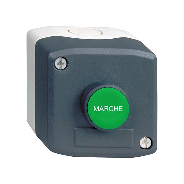 Schneider Electric Light Grey Polycarbonate Harmony Control Station Enclosure - 22mm Diameter