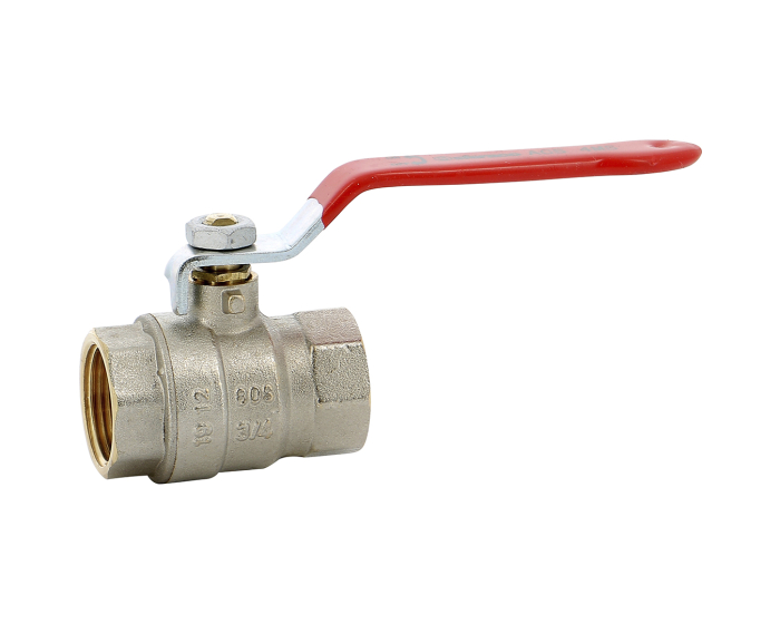 Sferaco Nickel Plated Brass Ball Valve, Ball Valve, Threaded, BSP 3/4in, 30bar Operating Pressure