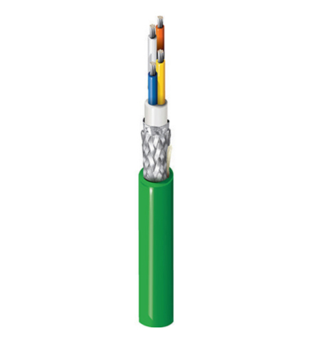 Belden7961A, 305m Cat5e, Green, STP Shielded, Unterminated PVC Sheath
